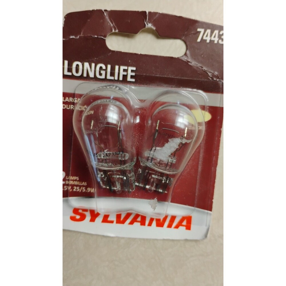 SYLVANIA 7443 Longlife 2-Pack Automotive Replacement Light Bulbs